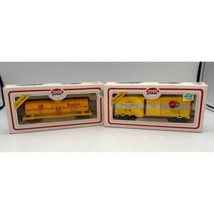 Model Power-Ho Scale - 40' Timken Boxcar #7973 AND Kodak Chemical Tank #8102
